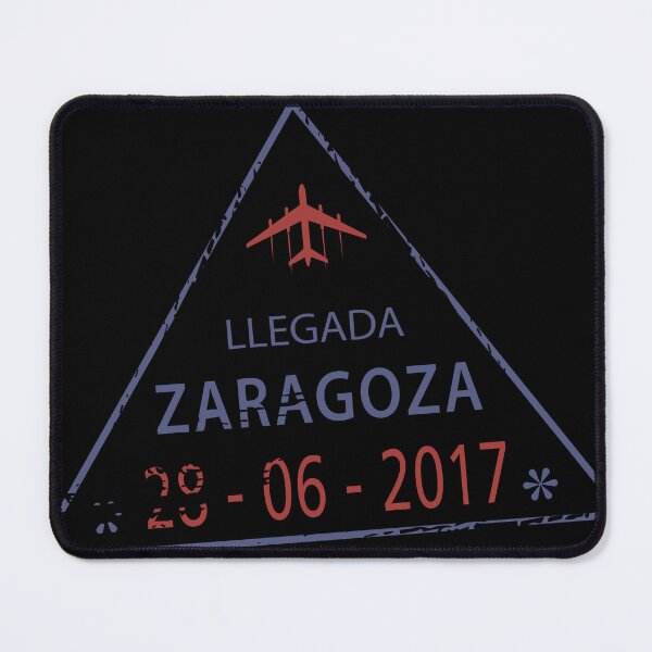Item preview, Spain, Zaragoza - Passport Stamp designed and sold by Sejmen.