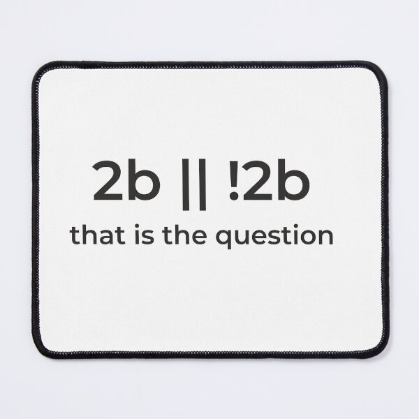 Item preview, Programming 2b || !2b question designed and sold by Wanc Designs.