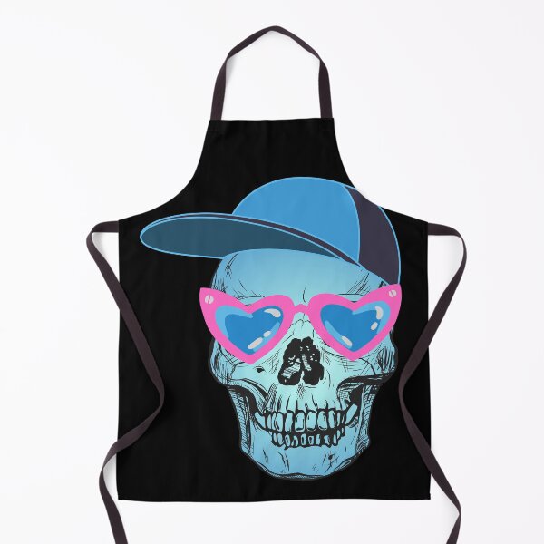 Item preview, Skull hipster skull with cap and sunglasses designed and sold by Anke Franikowski.