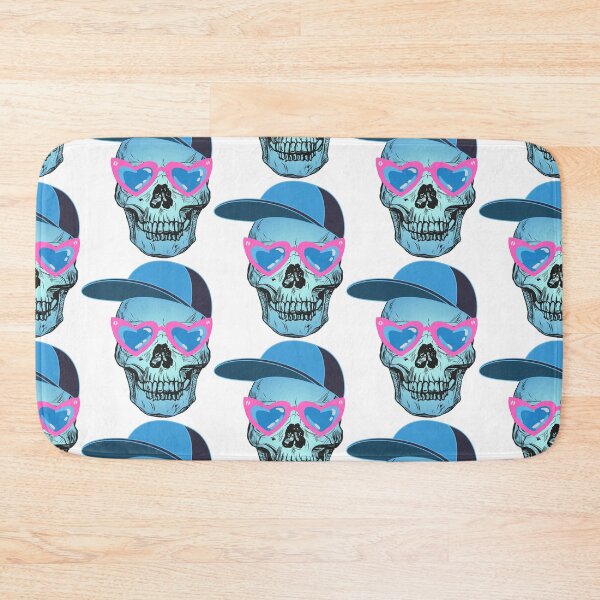 Item preview, Skull hipster skull with cap and sunglasses designed and sold by Anke Franikowski.