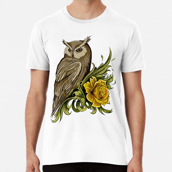 Wise Morning Owl Premium T-Shirt