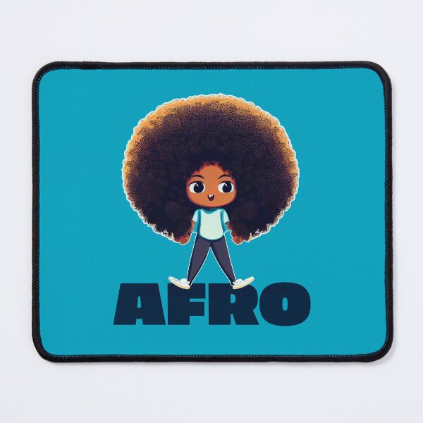 Item preview, Afro || Adorable Kid With a Huge Afro designed and sold by MadSwellDesigns.
