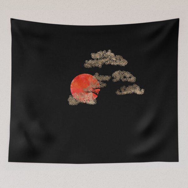 Item preview, Enso Circle and Bonsai Tree on Canvas designed and sold by JUSTINSUE.