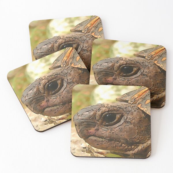 Item preview, Close Up Side Portrait Of A Turkish Tortoise designed and sold by taiche.