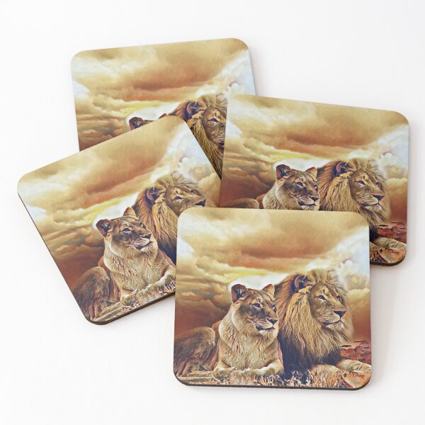 Artikelvorschau, LION COUPLE entworfen und verkauft von KatisDesign.