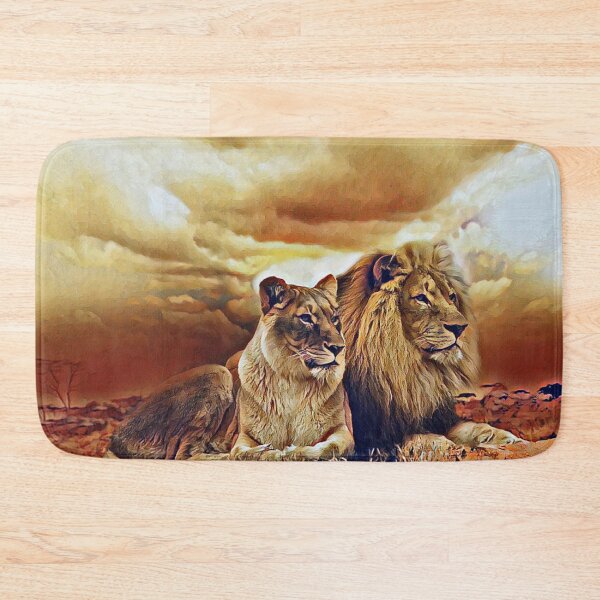 Artikelvorschau, LION COUPLE entworfen und verkauft von KatisDesign.
