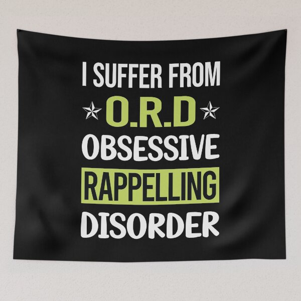 Item preview, Obsessive Love Rappelling Rappel designed and sold by GobblesBeverley.