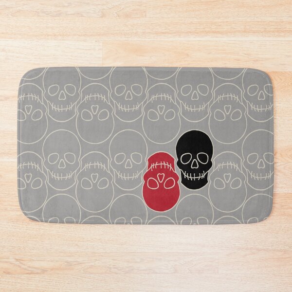 Item preview, Simply Spooky Collection - Skulls - Ghost Grey and Bone White designed and sold by LAEC-Shop.