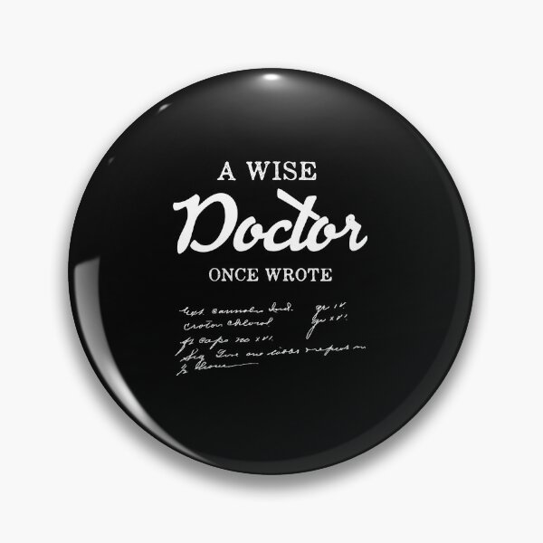 Item preview, a wise doctor once wrote designed and sold by ariaarti.