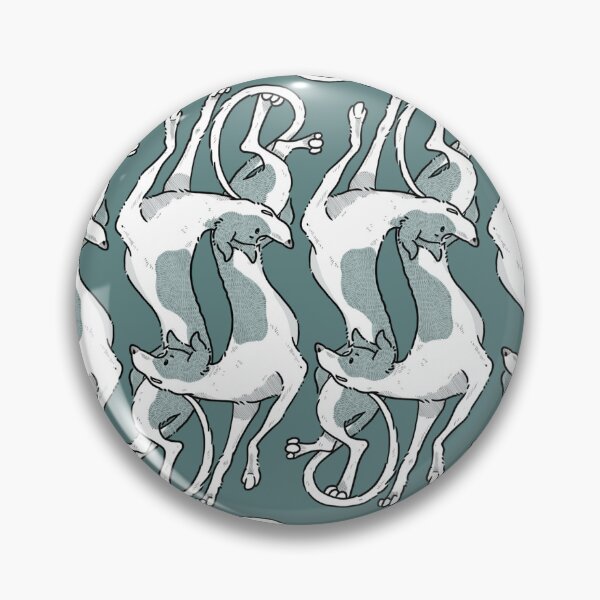 Item preview, Art Nouveau Dogs designed and sold by Elspeth Rose Design.