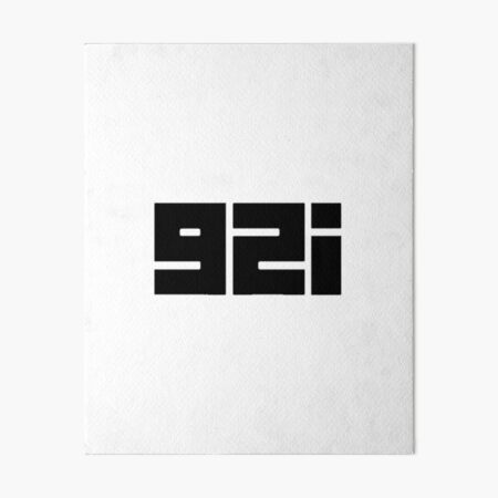 "BOOBA 92I " Art Board Print for Sale by ZIRO-MIKA-ART Redbubble