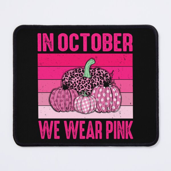 Item preview, In October We Wear Pink Pumpkin For Breast Cancer Fighters Warriors and Survivors - Breast Cancer Awareness designed and sold by naworas.