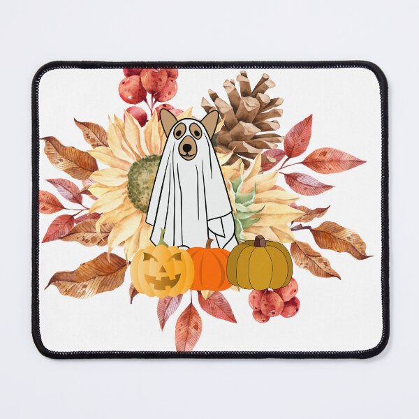 Item preview, Halloween Ghost Dog. Scary Dog. Creepy Dog. Halloween Dog. designed and sold by Doggymadness.