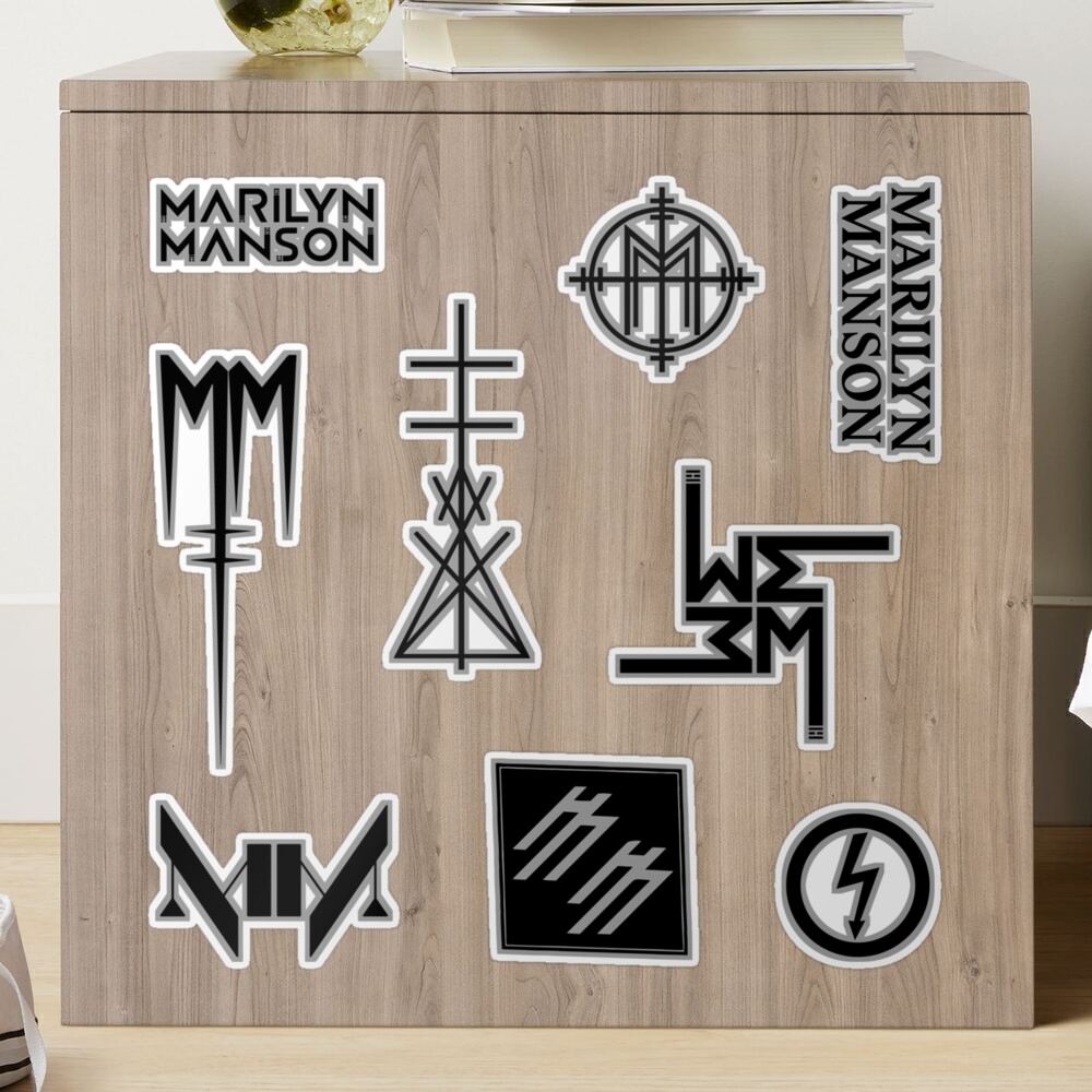 Monogram letter mm logo design canvas prints for the wall • canvas prints  brand, element, modern