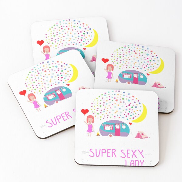 Item preview, Super Sexy Camping Lady designed and sold by zzsstore084.