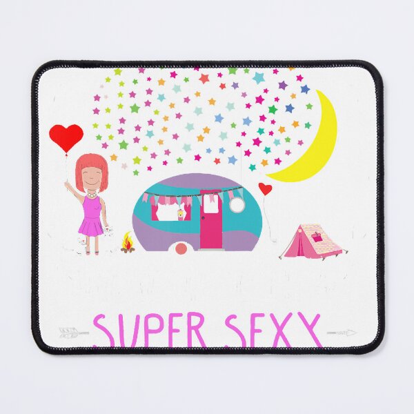 Item preview, Super Sexy Camping Lady designed and sold by zzsstore084.