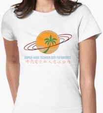 Super High Technology Futuristic Women's Fitted T-Shirt