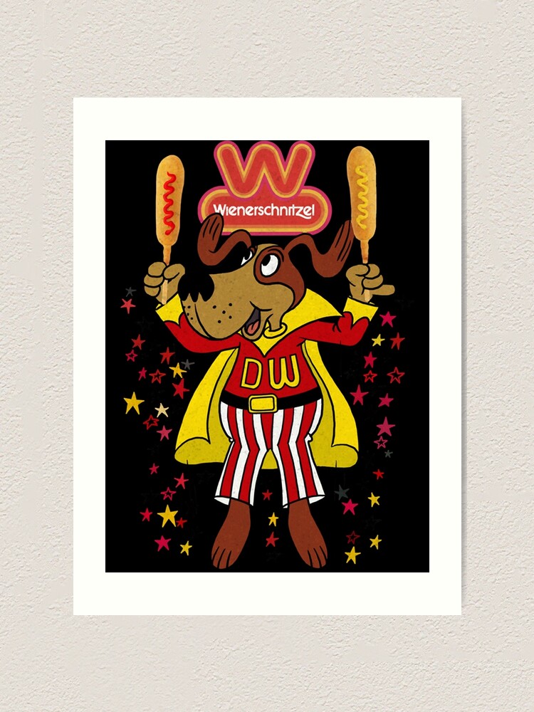 "60s Wienerdog Defunct Wienerschnitzel Dachshund Fast Food Mascot with ...