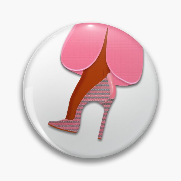 Item preview, Pink trouser and colorful high heel shoe-Transparent Background  designed and sold by Yamy Morrell Art and Design.