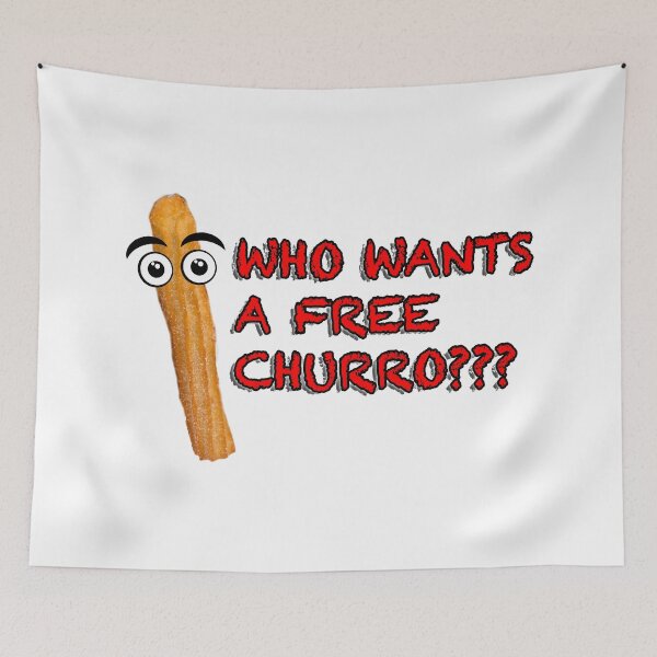 Item preview, Who Wants a Free Churro designed and sold by estudio3e.