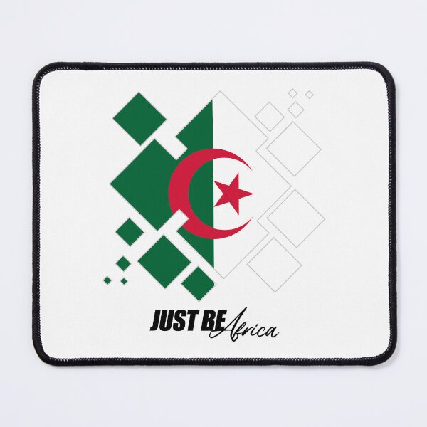Item preview, Algeria Cubed Flat - w/ text designed and sold by JustBeAfrica.