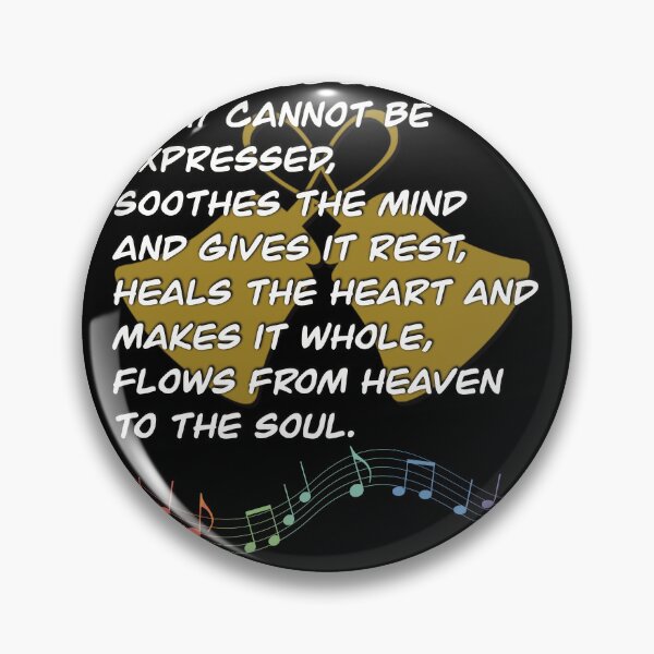 Item preview, Handbells Speaks What Cannot Be Expressed, Soothes The Mind And Gives It Rest, Heals The Heart And Makes It Whole, Flows From Heaven To The Soul designed and sold by SubtleSplit.
