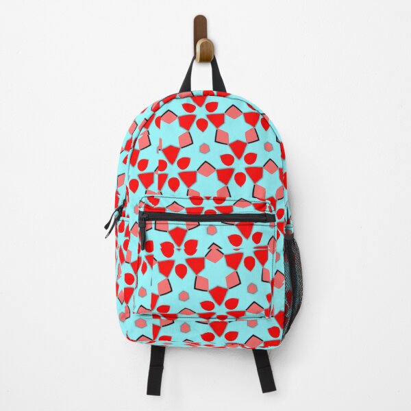 Item preview, Artistic And Modern Patterns - Red Cyan Shapes designed and sold by hernandezmfotografia.