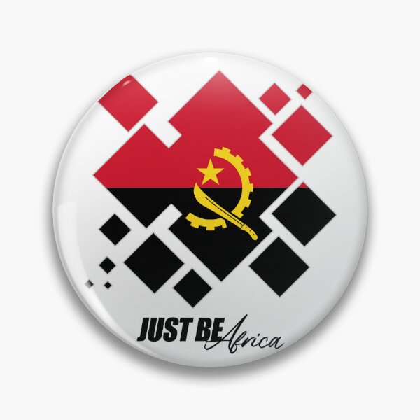 Item preview, Angola Cubed Flat - w/ text designed and sold by JustBeAfrica.