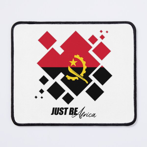 Item preview, Angola Cubed Flat - w/ text designed and sold by JustBeAfrica.