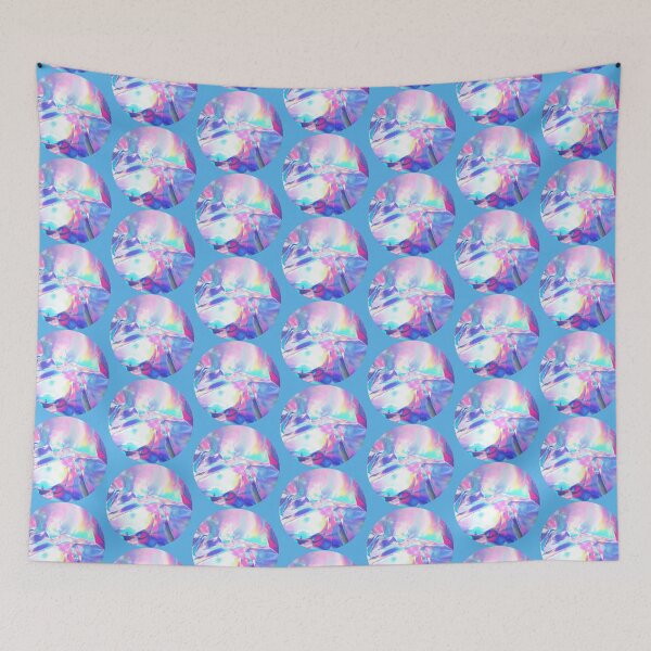 Item preview, Abstract neon silver circle | neon silver colors designed and sold by lausn.