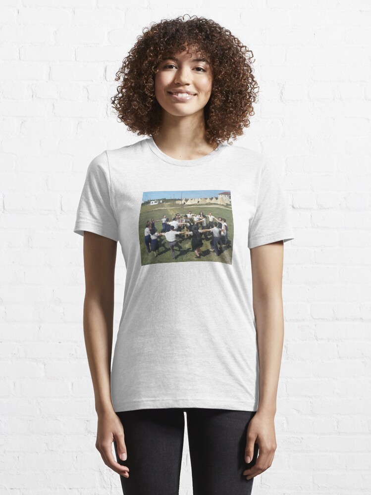 Alternate view of Israel, Kibbutz Dalia. Dancing the Hora. 1945. Essential T-Shirt