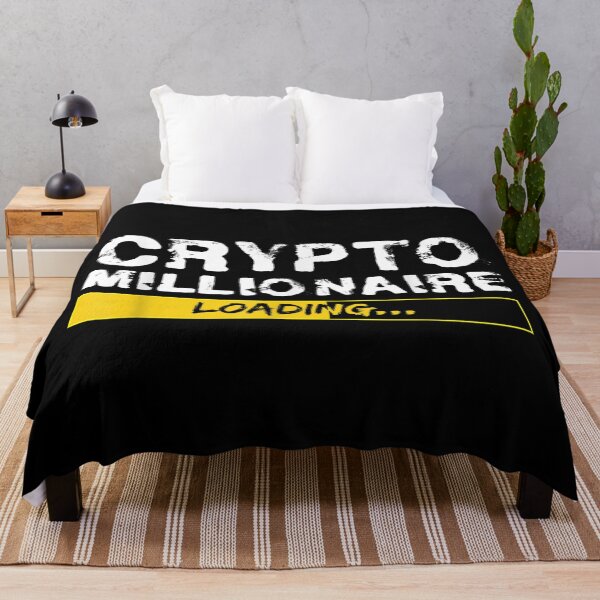 Item preview, CRYPTO MILLIONAIRE TRADER TRADING T SHIRT TEE HOODIE FACE MASK GIFT PRESENT designed and sold by Timcito.