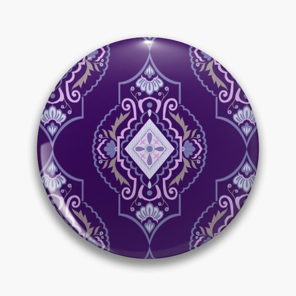 Item preview, Purple Floral Print - Seamless Repeat Pattern designed and sold by SemDesigns1.