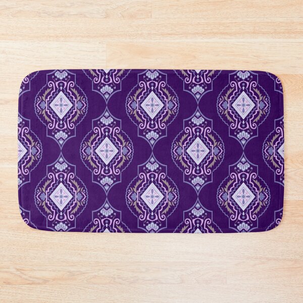 Item preview, Purple Floral Print - Seamless Repeat Pattern designed and sold by SemDesigns1.