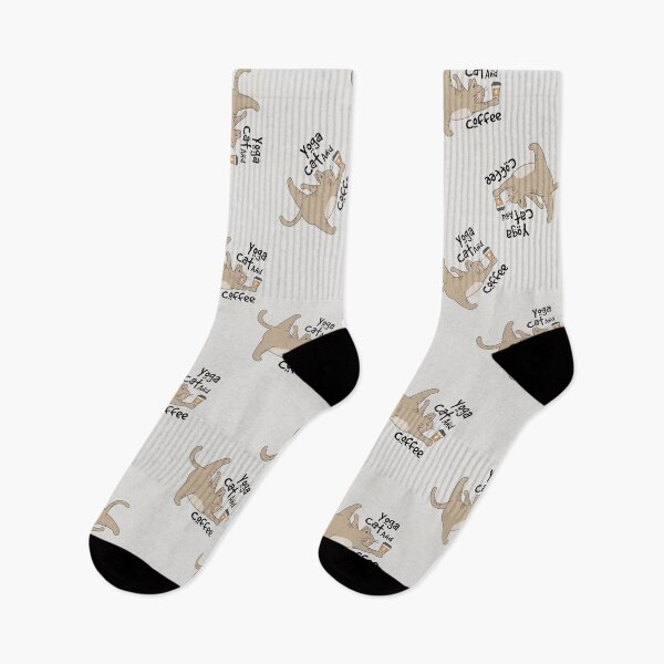 Item preview, Meow Yoga Warrior And Coffee! designed and sold by Getspampered.