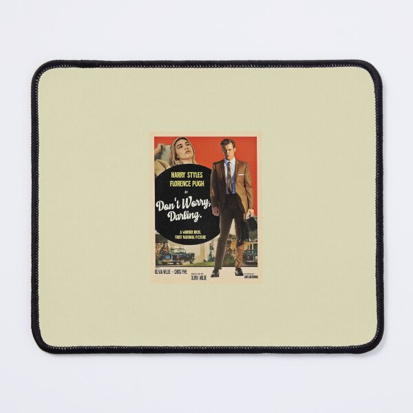 Item preview, Don't Worry Darling poster with Harry Styles and Florence Pugh designed and sold by Cotton Tote Styles.