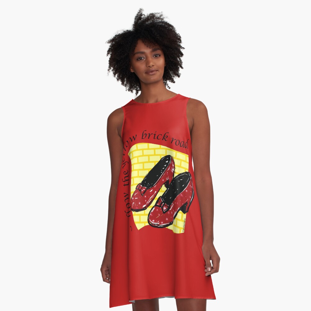 Item preview, A-Line Dress designed and sold by Pendientera.