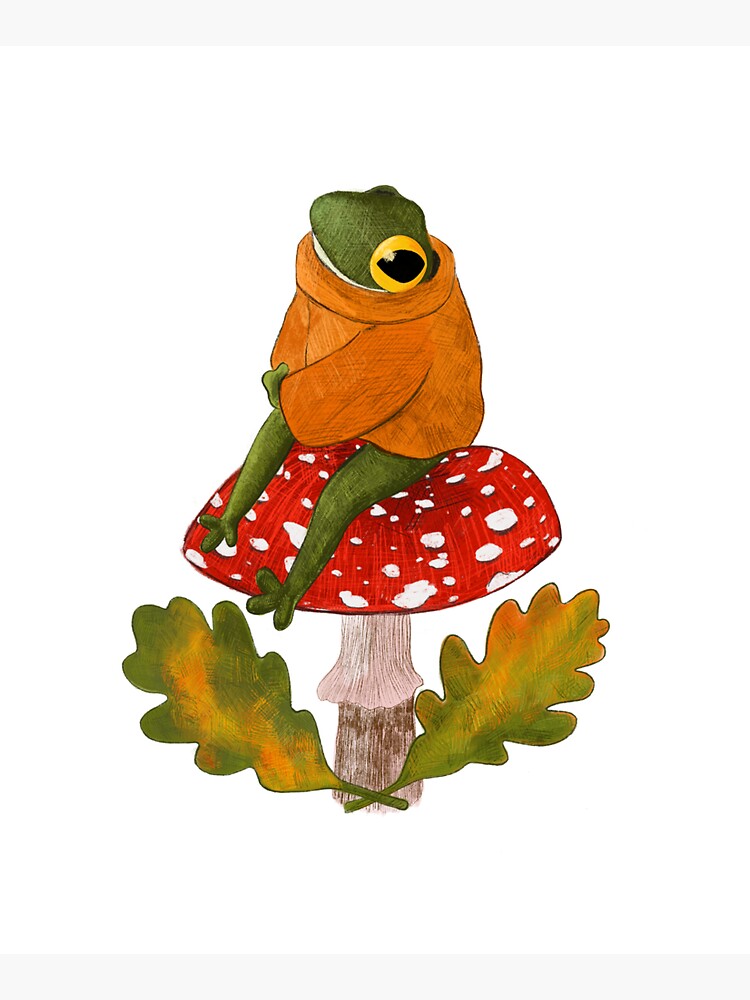 Autumn Frog in a Sweater by BigGinger