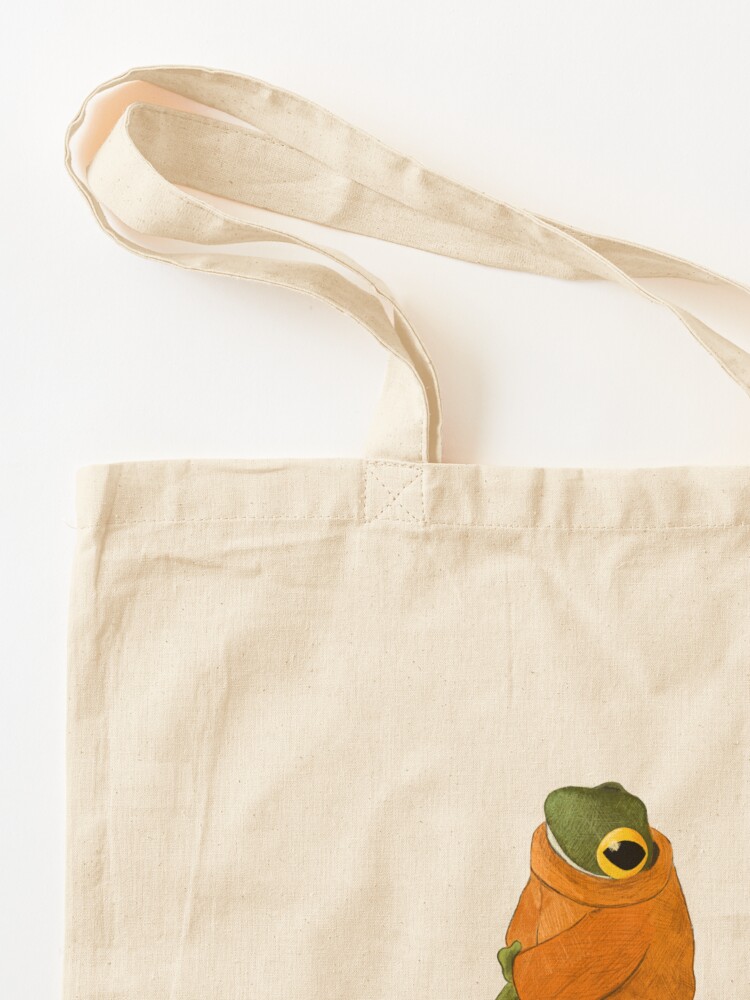 Alternate view of Autumn Frog in a Sweater Tote Bag