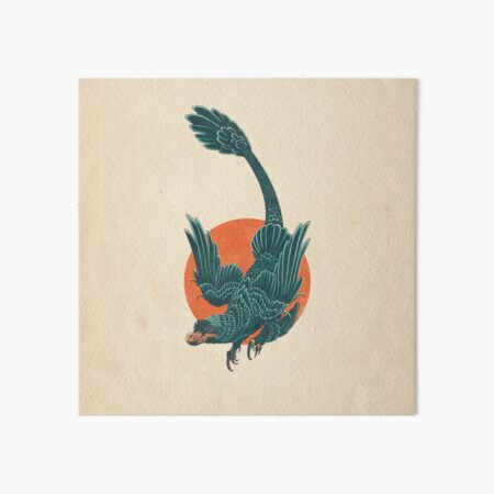 Vista previa del artículo con la obra «Microraptor (brillante)», diseñado y vendido por stieven.