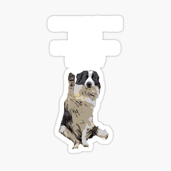 Aperçu de l'œuvre Australian Shepard Puis-je s'il vous plaît quelque chose troupeau maintenant? créée et vendue par spinningvisions.