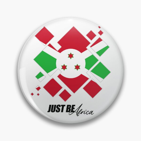 Item preview, Burundi Cubed Flat - w/ text designed and sold by JustBeAfrica.