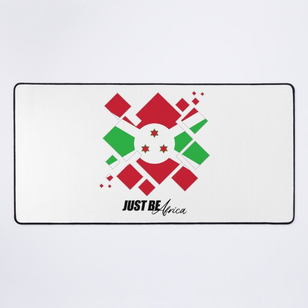 Item preview, Burundi Cubed Flat - w/ text designed and sold by JustBeAfrica.