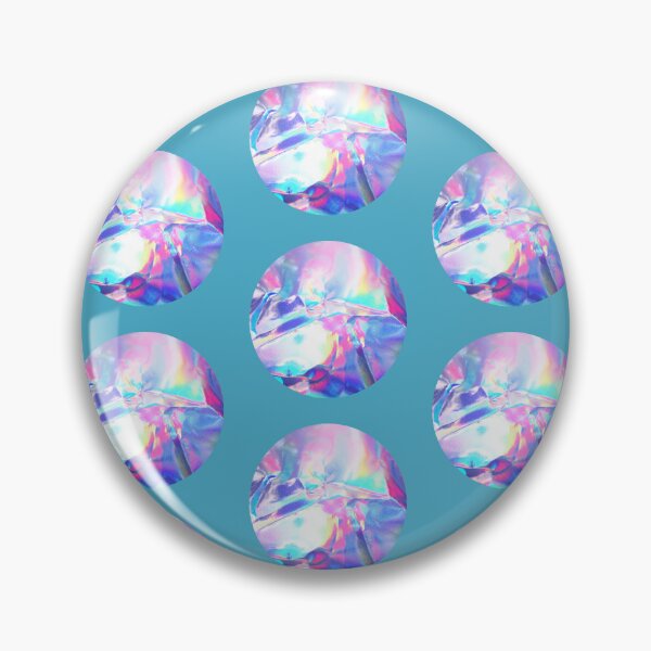 Item preview, Abstract neon silver circle | neon silver colors designed and sold by lausn.