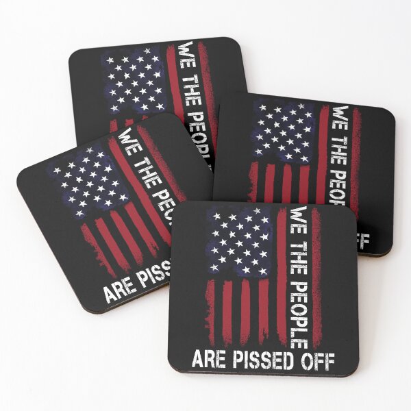 Item preview, We The People are Pissed Funny Preamble Constitution Political Men Women Patriotic Gift designed and sold by Simeon	 Dorelus.
