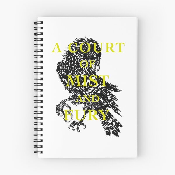 Item preview, ACOTAR Book 2 Cover with title - A Court Of Mist And Fury designed and sold by maiawright-art.
