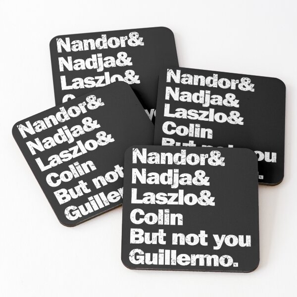 Item preview, Nandor Nadja Laszlo Colin But not you Guillermo designed and sold by designfaiqa.