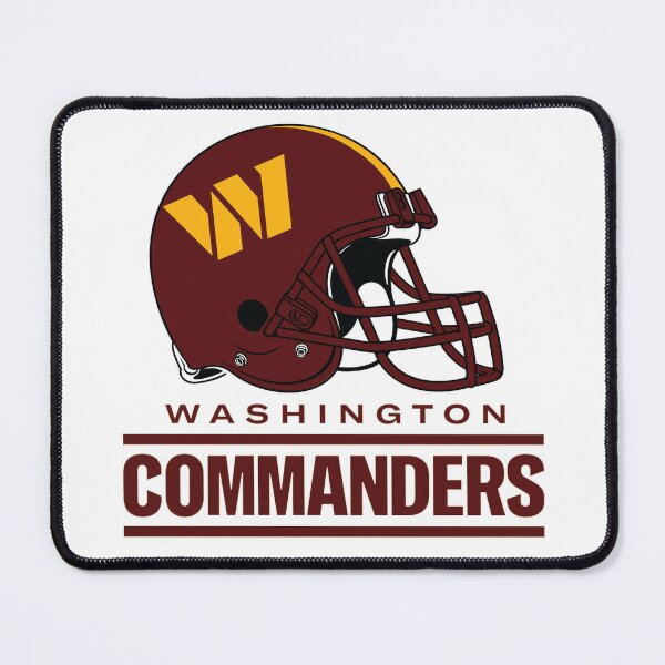 Washington Commanders Sticker by Afrah.design