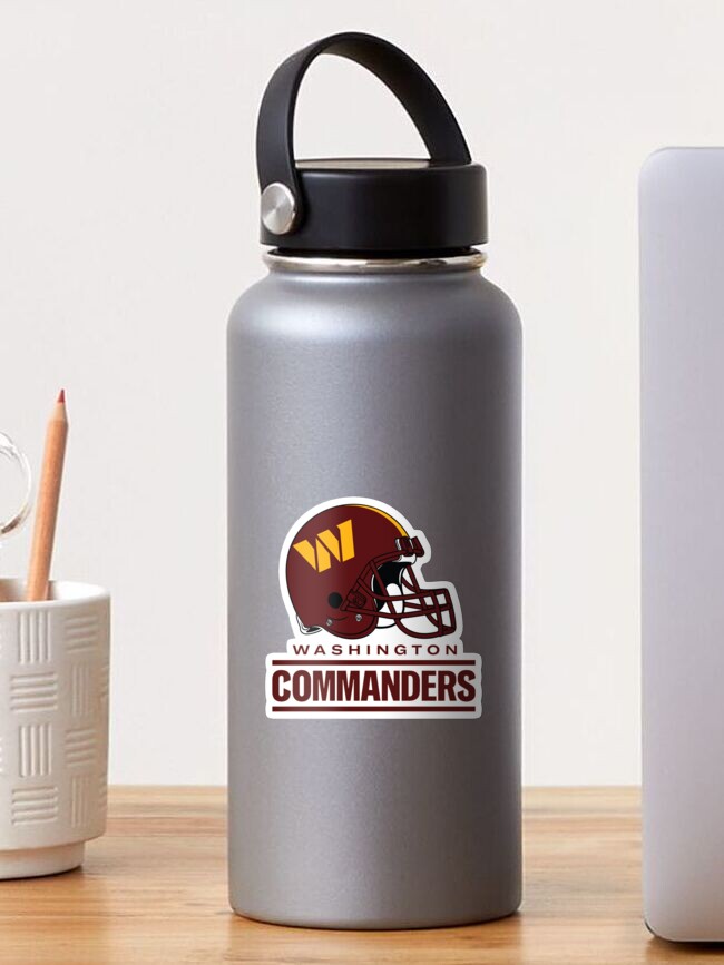 Washington Commanders Sticker by Afrah.design