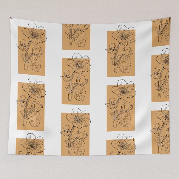 Item preview, Marsh Marigold Color Block designed and sold by JBeasleyDesigns.